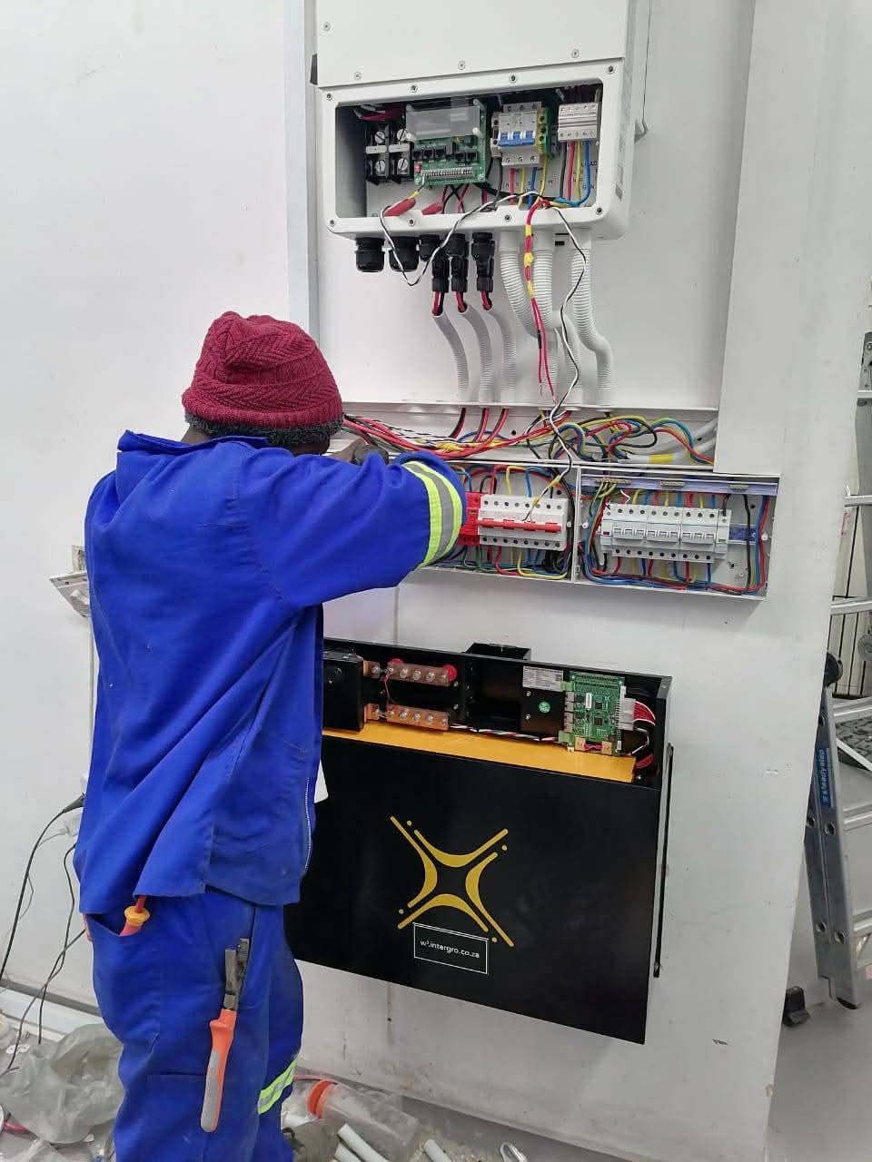 Electrical work during renovation
